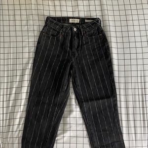 STRIPED PACSUN MOM JEANS